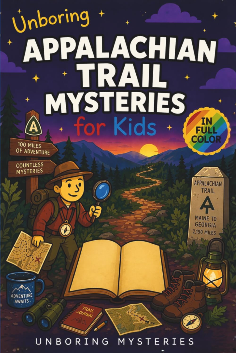 Unboring Appalachian Trail Mysteries for Kids: Funny, Fascinating Guide to the Greatest Appalachian Trail Mysteries, Forest Secrets, and Unanswered ... Activities for Classrooms and Homeschoolers)