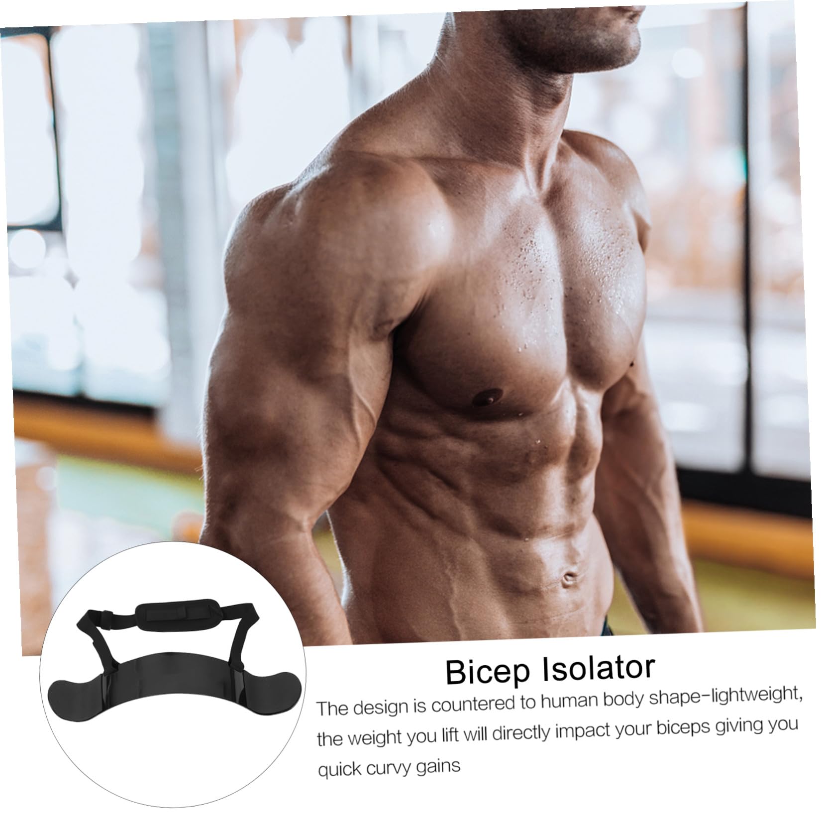BESPORTBLE Tablero De Entrenamiento Cinturón De Brazo Fortalecedor De Bíceps Tríceps De Brazo Curl De Brazo Entrenamiento De Bíceps Curl De Bíceps Ejercicios De Brazo De Soporte Máquinas De