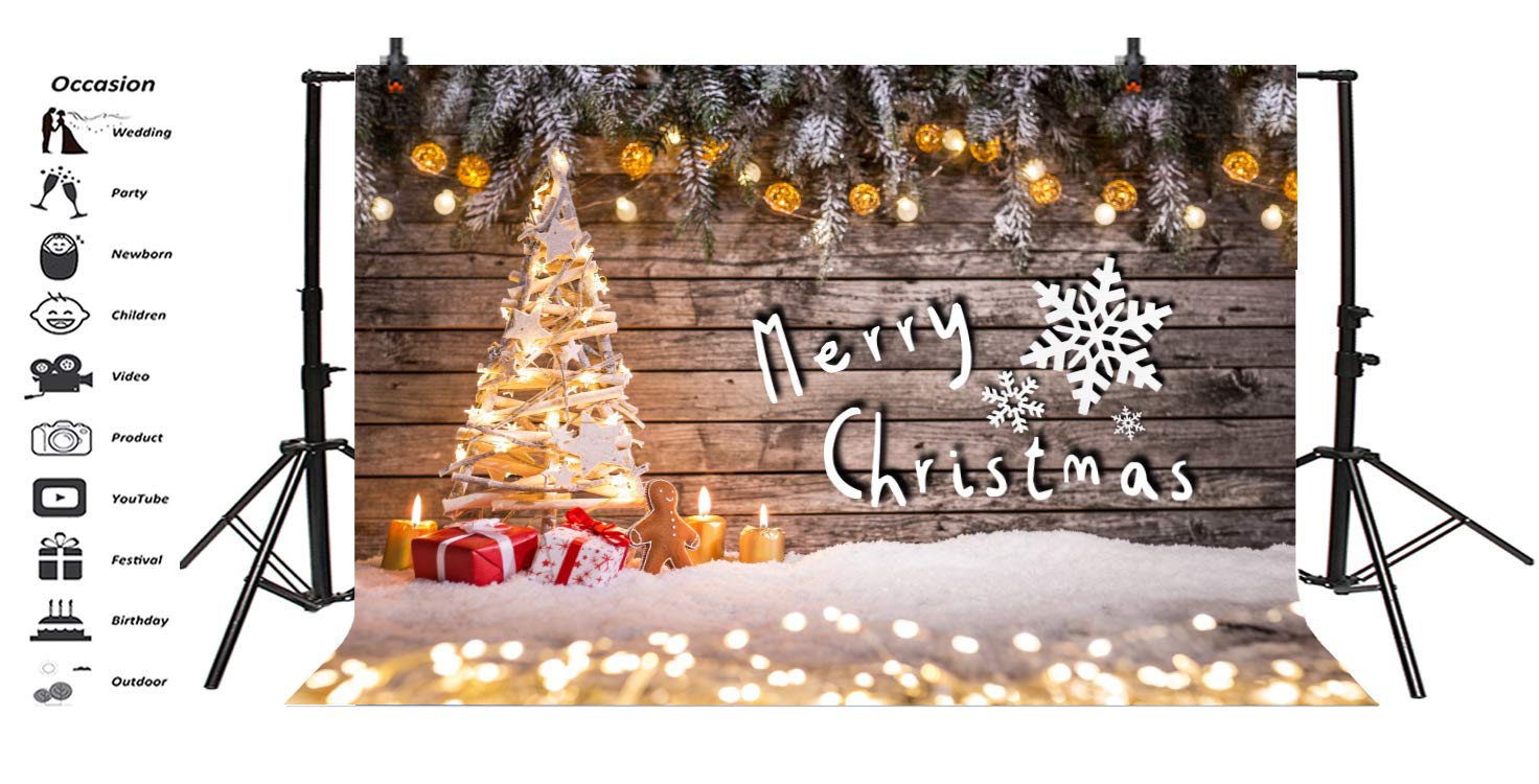 Amazon | Qinunipoto クリスマス Merry Christmas 写真撮影用 背景布