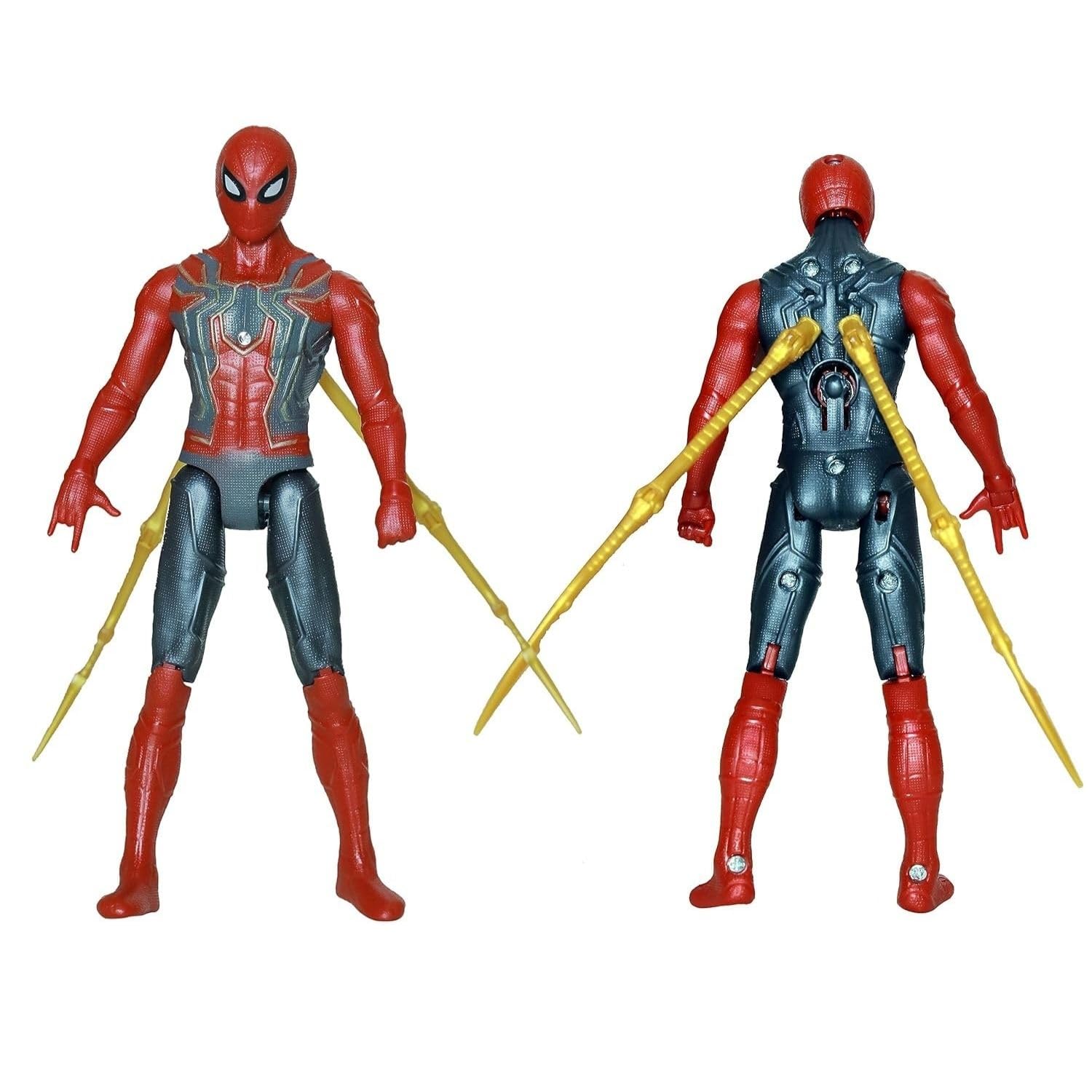 Marvel Avengers New Spiderman Action Figure Toy for Boys - 7-Inch Superhero Action Figure with Lights - Best Gift for Boys (1 Piece) (B0CNY5JLKV) Amazon Price History, Amazon Price Tracker