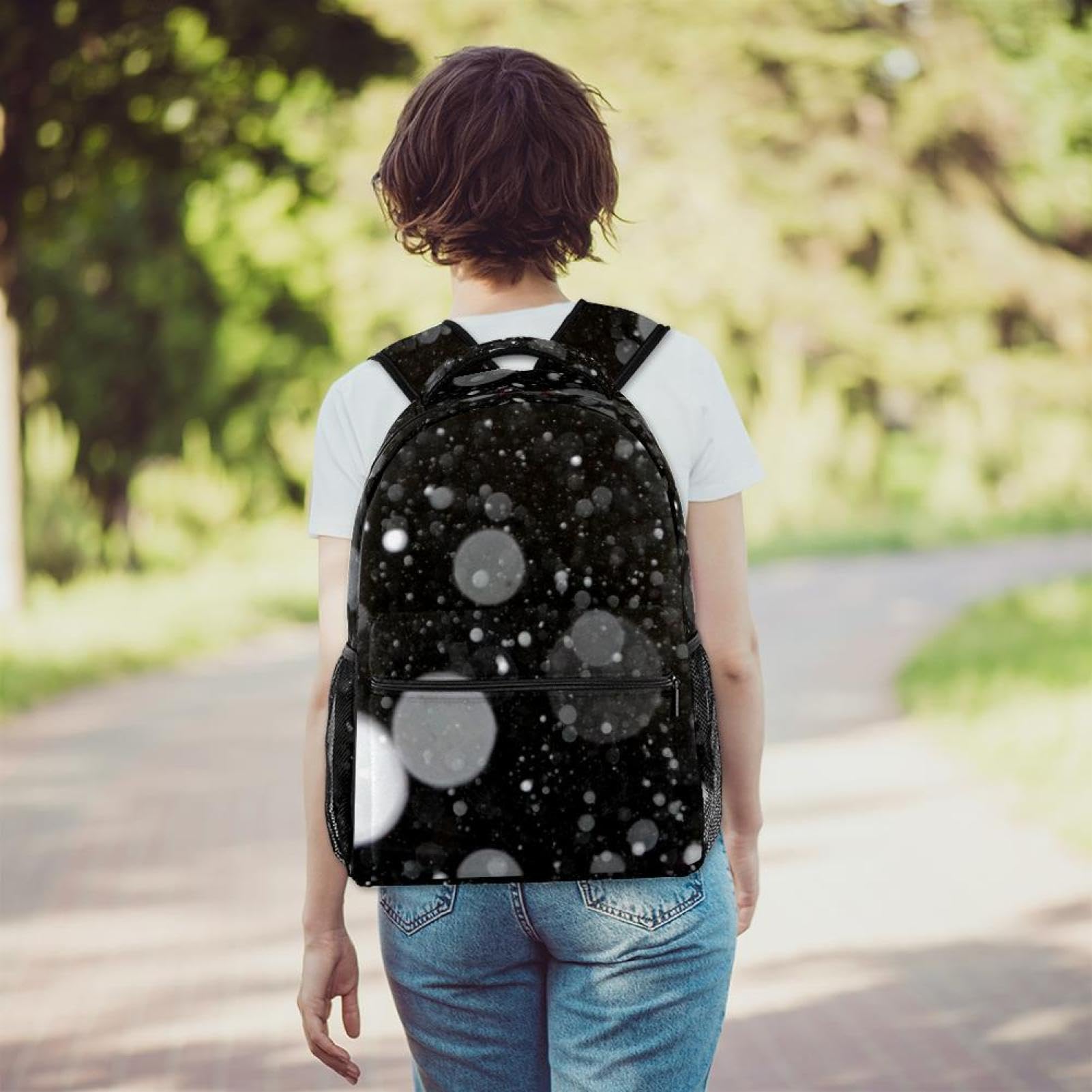 Zaino scolastico per uomini e donne, borsa da viaggio per computer portatile, zaino leggero per università, zaino casual per libri