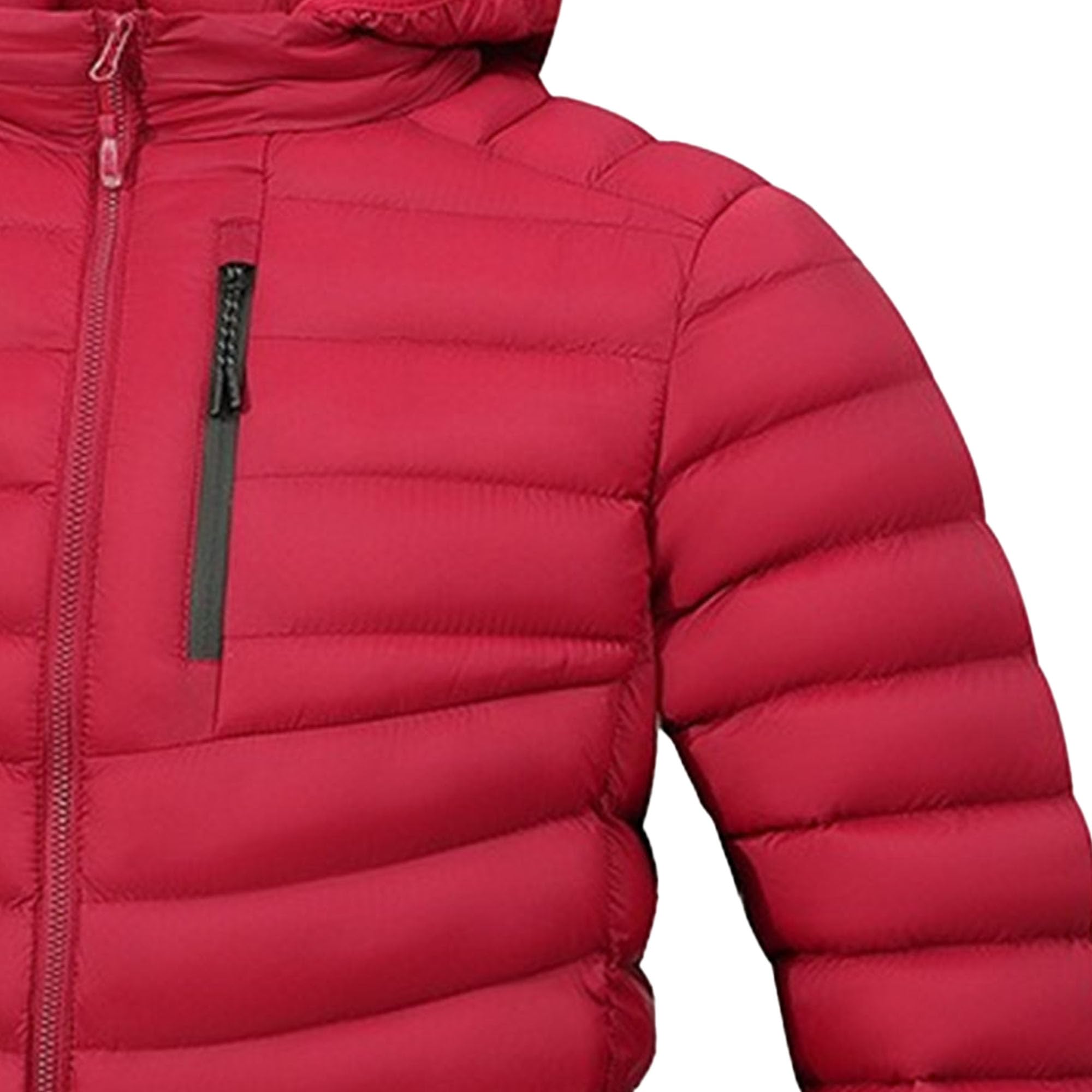 Piumino da uomo con cappuccio staccabile per sci da neve spesso isolato piumino trapuntato con cappuccio cappotto invernale per uomo