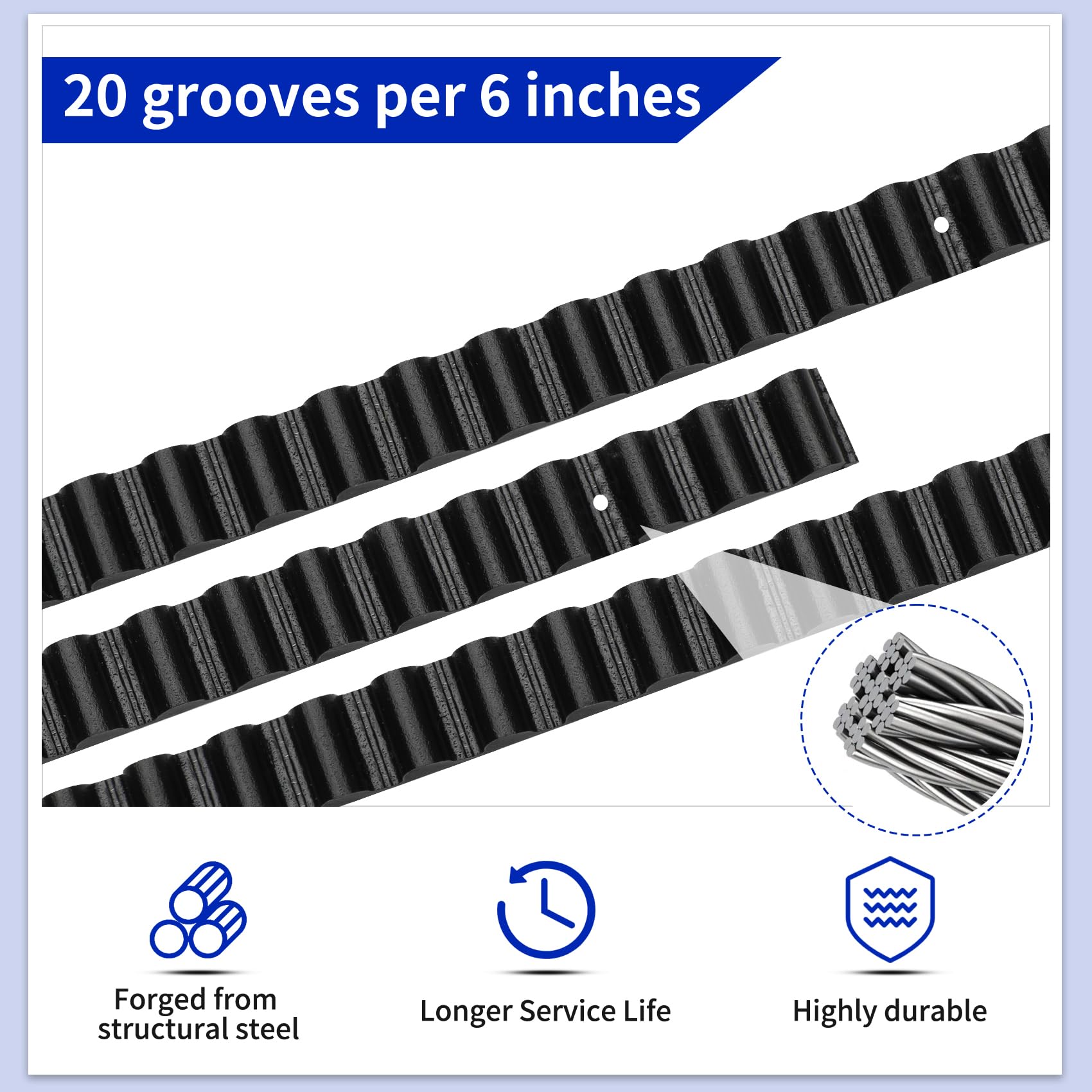 Vanesa Upgrade Replacement Genie Silentmax 1000 Belt, 37561R.S