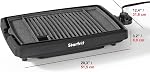 Starfrit The Rock Indoor Smokeless Electric BBQ Grill - Non-Stick 10" x 16" Cooking Surface - Adjustable Temperature