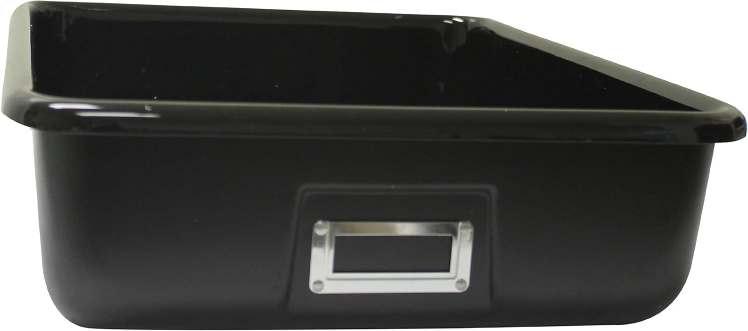 Shirley K's Storage Trays T142 19L X 12 1/2W 4 3/8H Black