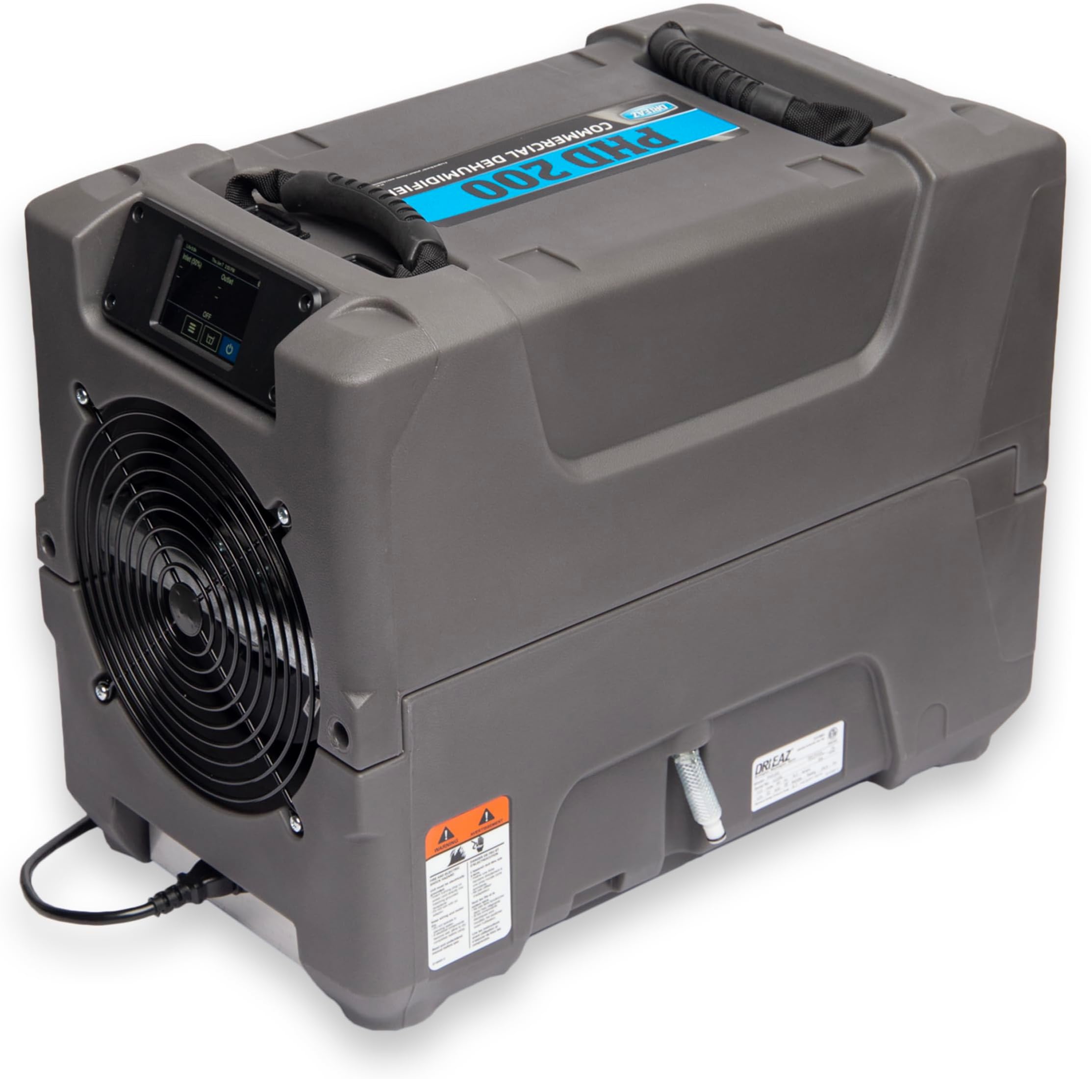 Dri-Eaz PHD 200 Commercial Dehumidifier with Pump, Industrial Dehumidifier (F515), Crawl Space and Basement Drying