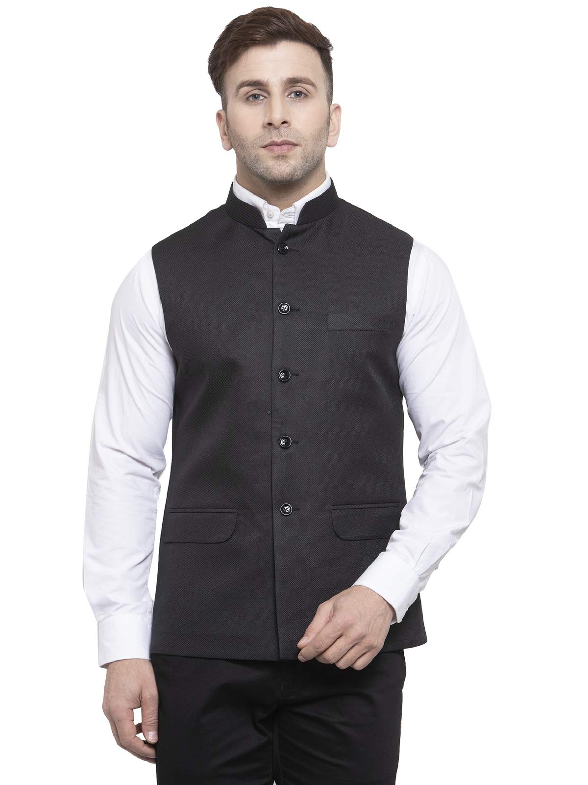 WINTAGE Hombre Informal y Festivo : Verde Oscuro, Todos los tamaños