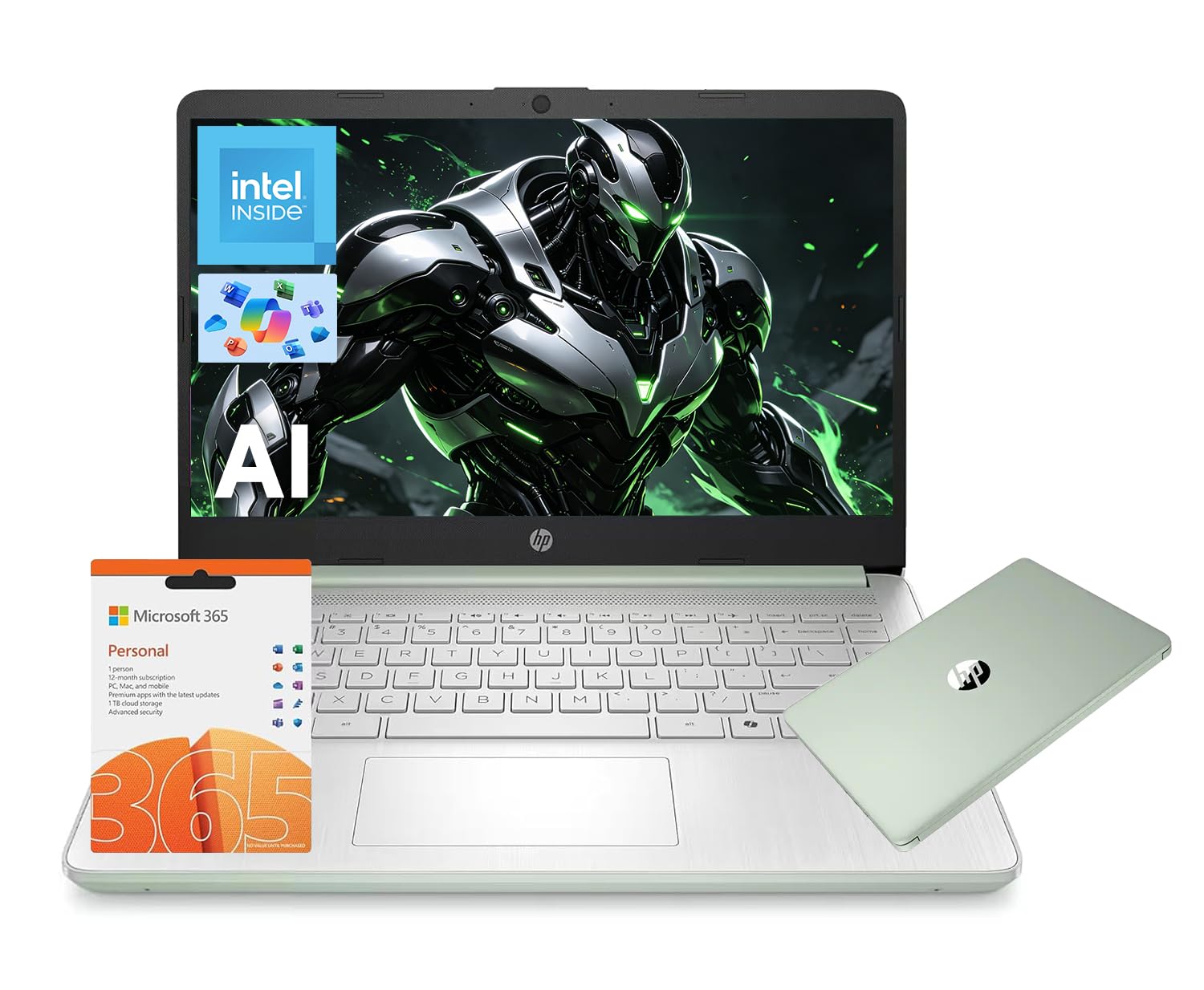 14" AI Laptop | 2026-2027 Edition High Performance N150 4GB RAM 128GB UFS