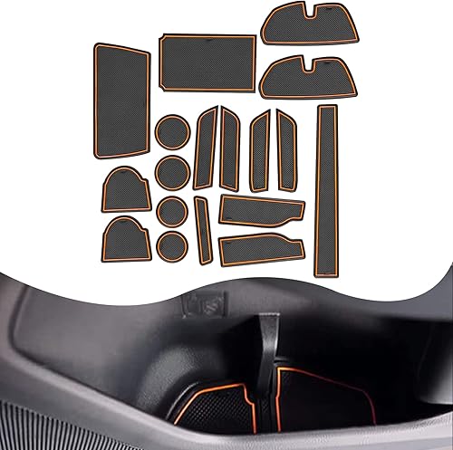 YEE PIN Para Subaru Crosstrek STARLINK 2024 Tapete de consola Crosstrek Guantera Crosstrek 2024 Crosstrek Cup Mats 2024 STARLINK Inserts Liners para