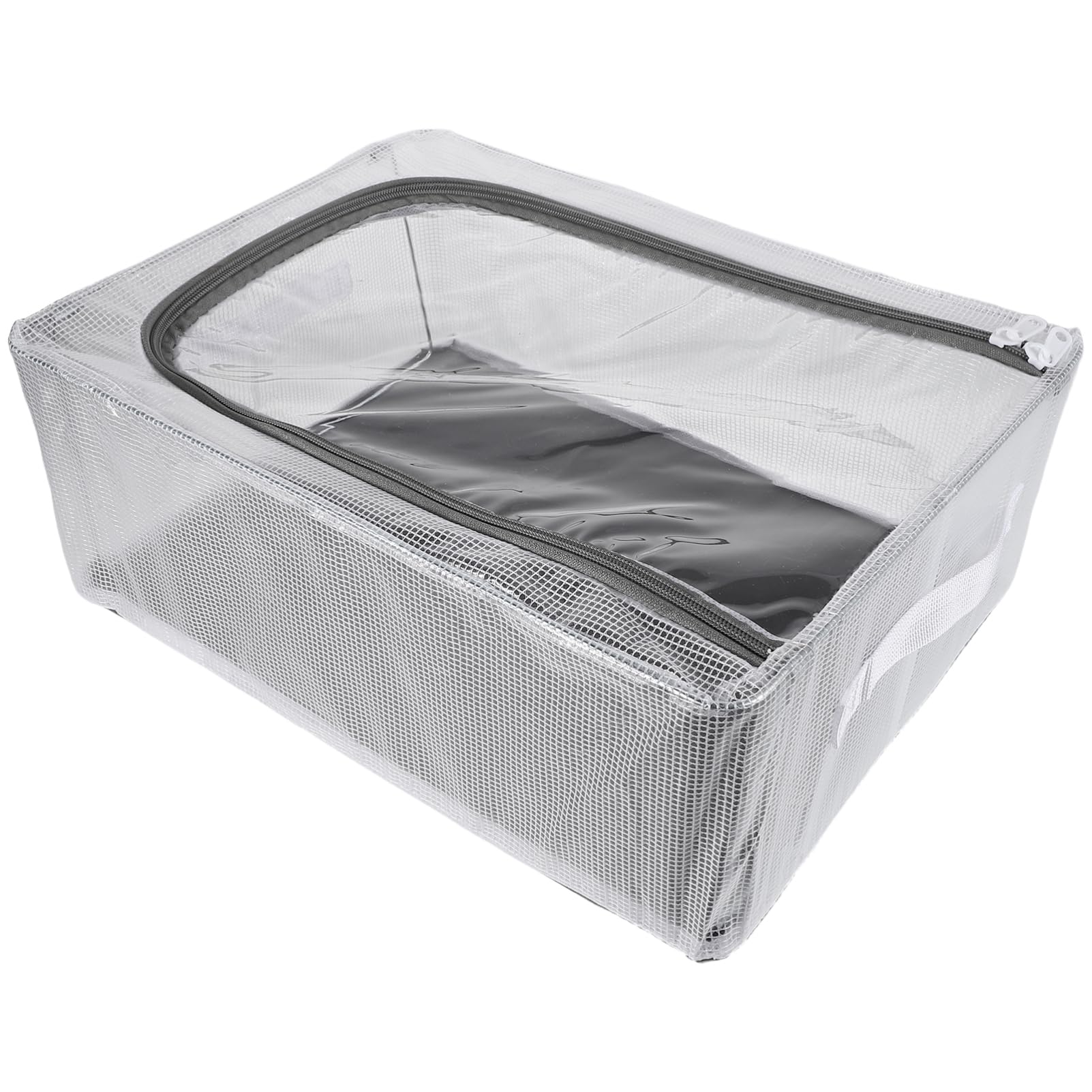 HEALLILY Portable Hat Organizer Case Stackable Baseball Cap Storage Box with Lid for Home Travel Closet Stylish Hat Holder for Men and Women Optimizes Space