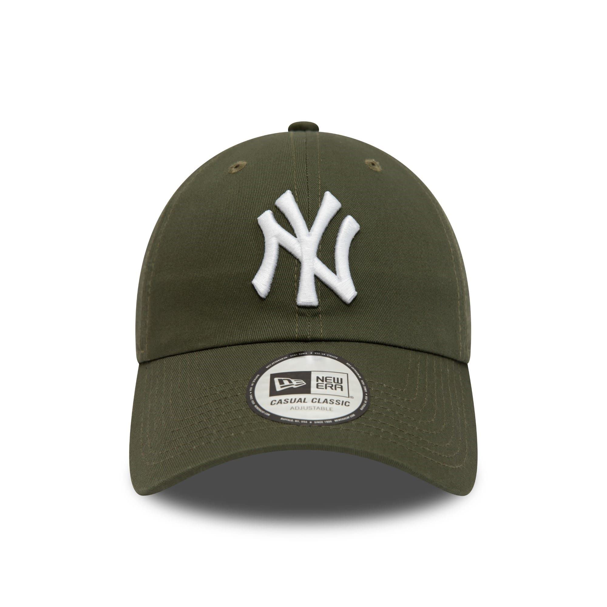 New Era Unisex MLB League Essentials 9Twenty Cap, New York Yankees - Green Med - Image 2
