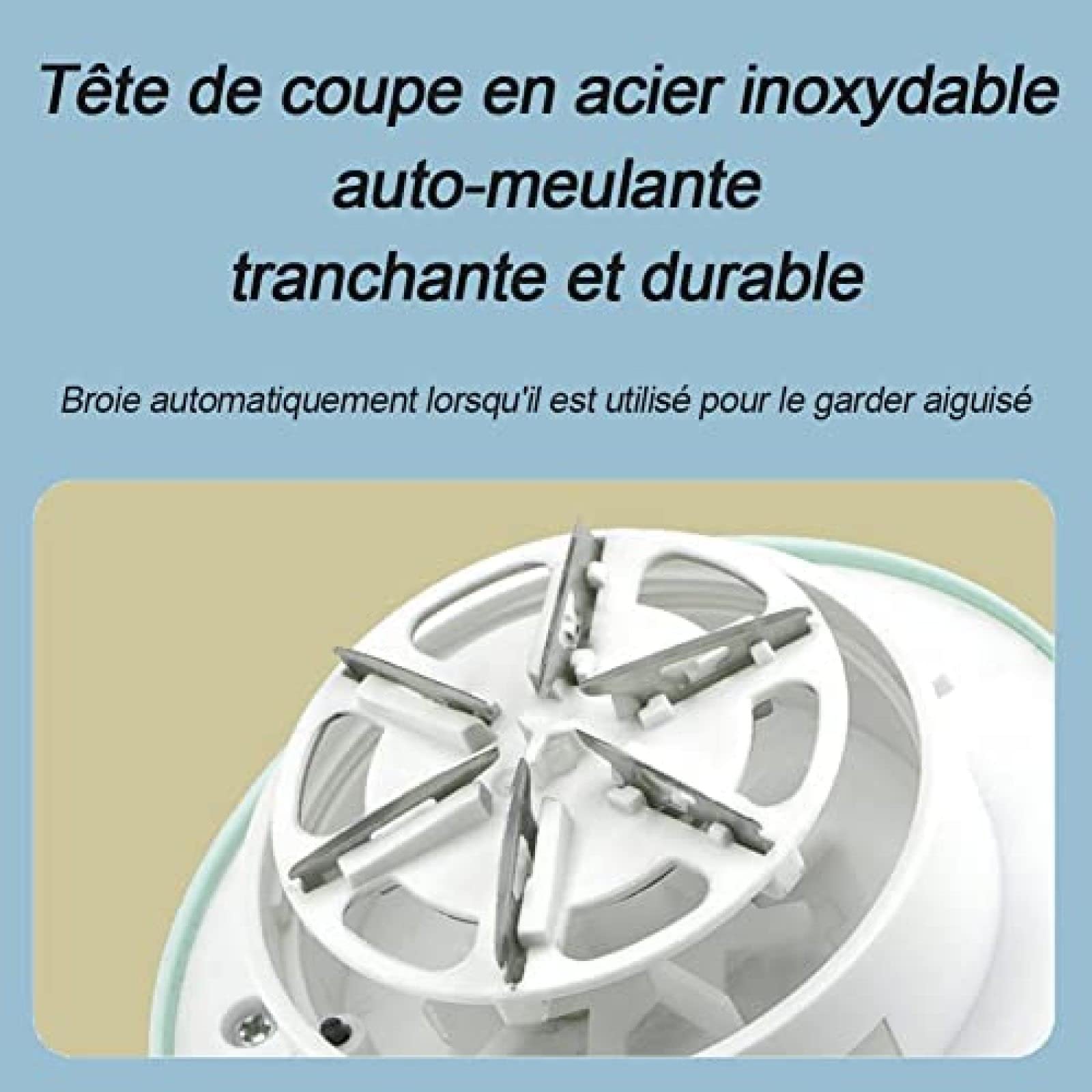 Quitapelusas portátil, afeitadora eléctrica de Felpa con 6 Cuchillas, Recargable por USB para Ropa, Muebles y Ropa de Cama