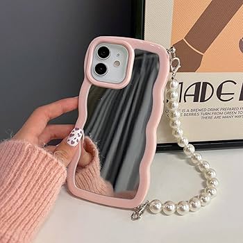 iPhoneアクセサリー mom Amazon.com: Mother of Pearl Glitter Phone Case for iPhone 13