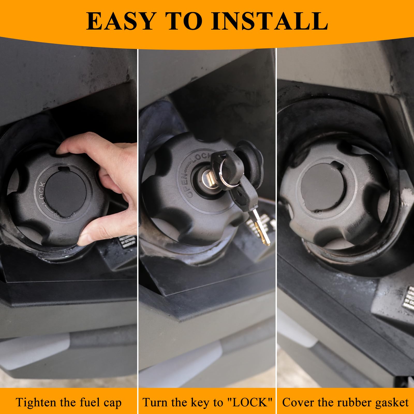 Amazon.com: JHD-TOGO Locking Gas Cap for Boat, Fuel Gas Tank Cap