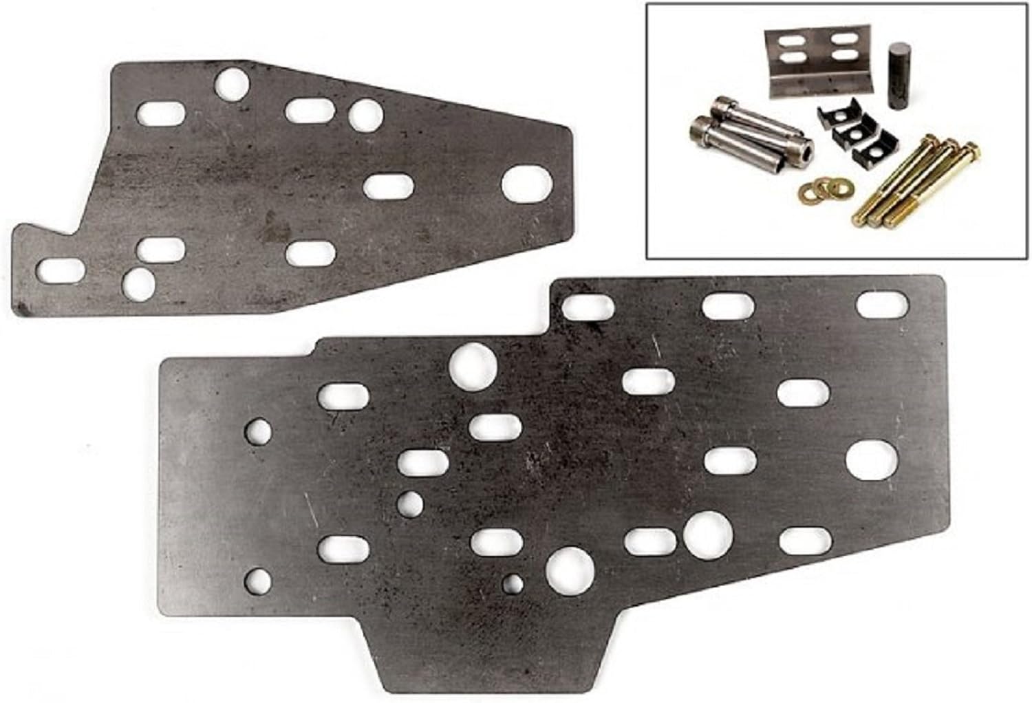 JKS OGS960 Suspension (84-01 Weld-On Steering Box Brace Kit For Xj Or Mj)