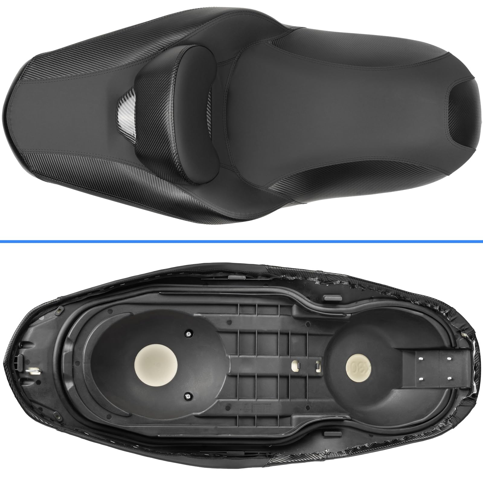 Amazon | Nextstage XMAX 250 ローダウンシート バックレスト付き