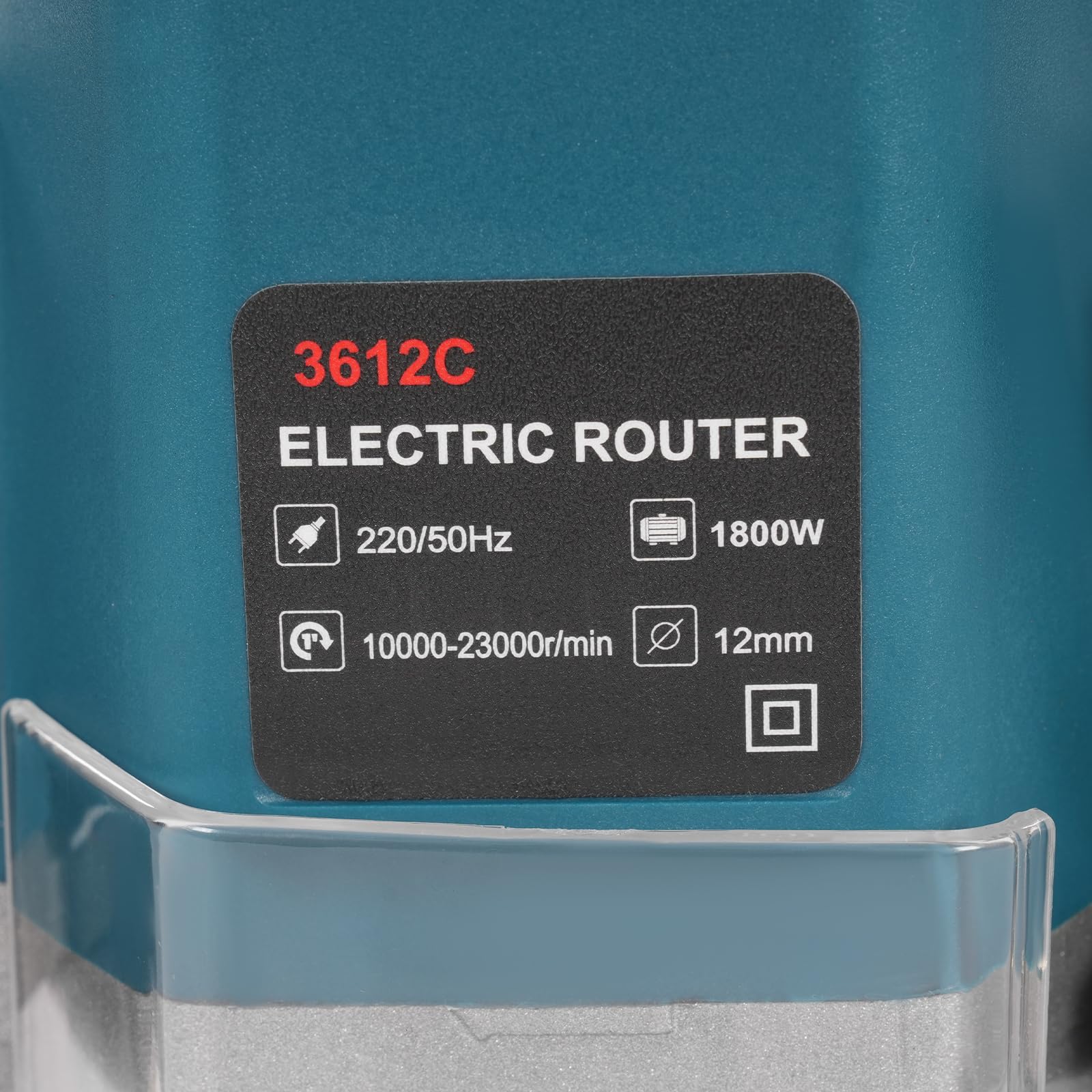 Frezarka do frezarki górnowrzecionowej 2200 W, elektryczna ręczna frezarka górnowrzecionowa, frezarka krawędziowa, do drewna, kompaktowy router do drewna, z 15 frezami, 10000-23000 obr./min, 6