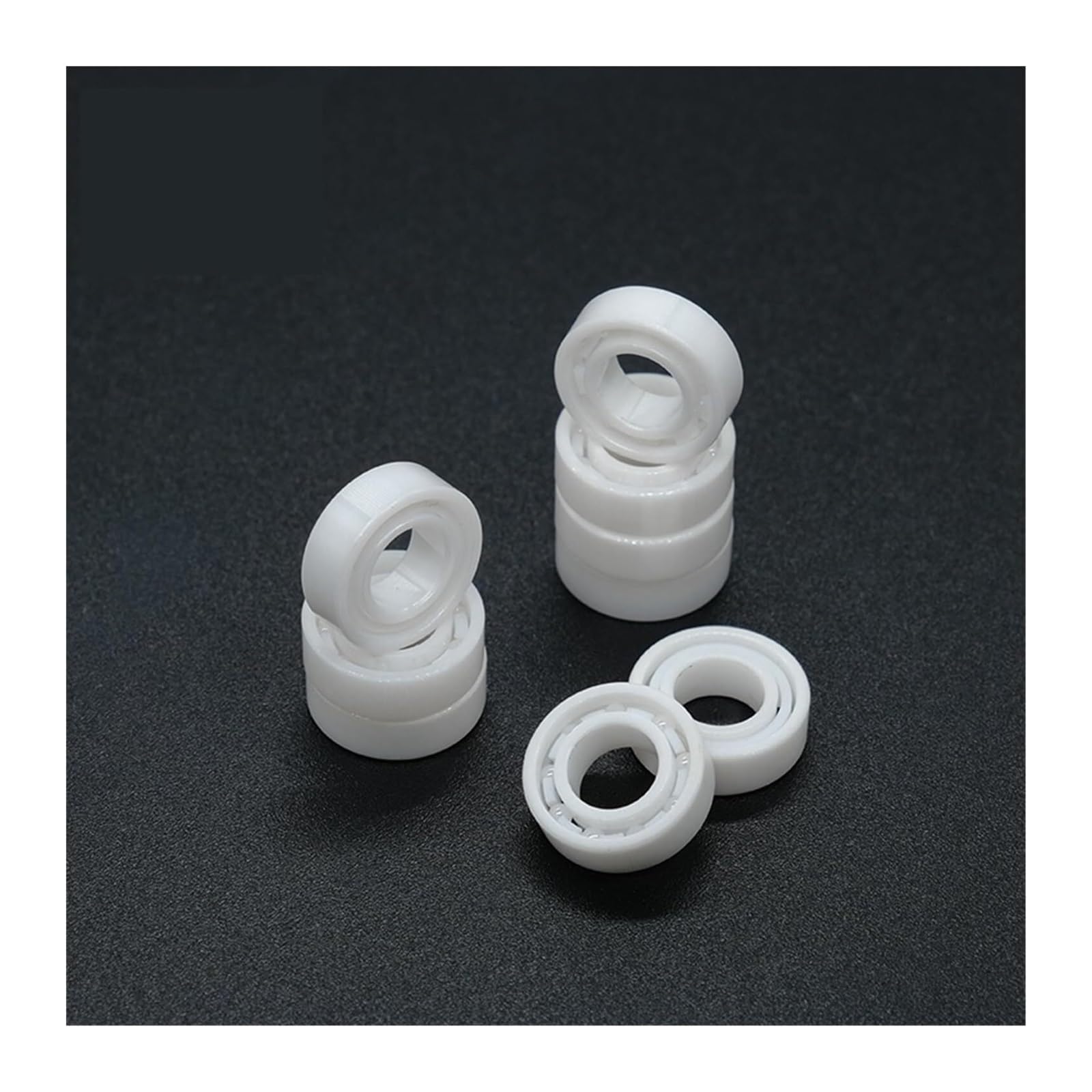 Gqnblvhzupdm One Color Industrial Shaft Bearings, 1Pcs Mr128 8X12x3.5 Mm Full Ceramic Bearing For Fishing Reel Lucky