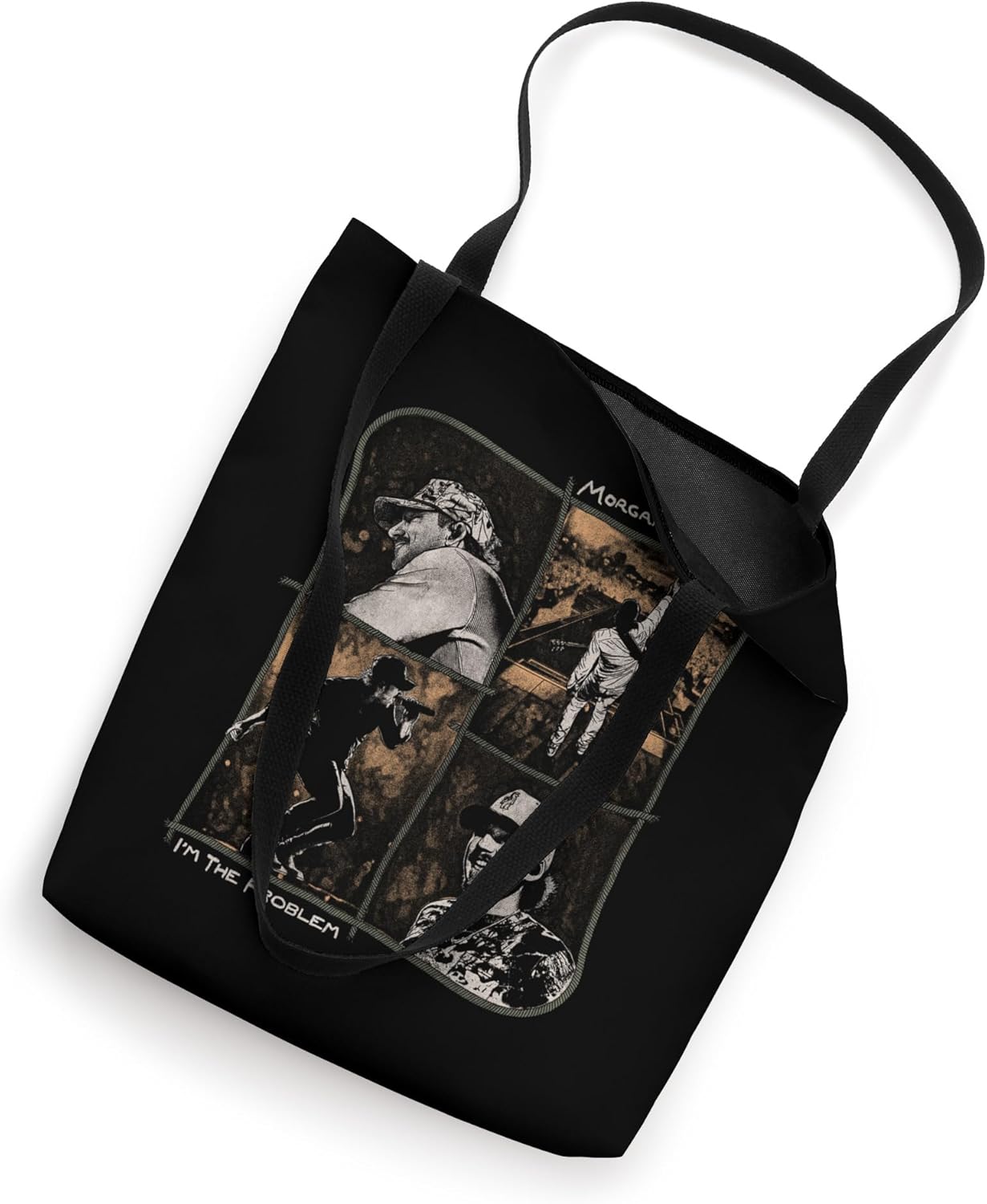 Official Morgan Wallen Photo Collage Tote Bag