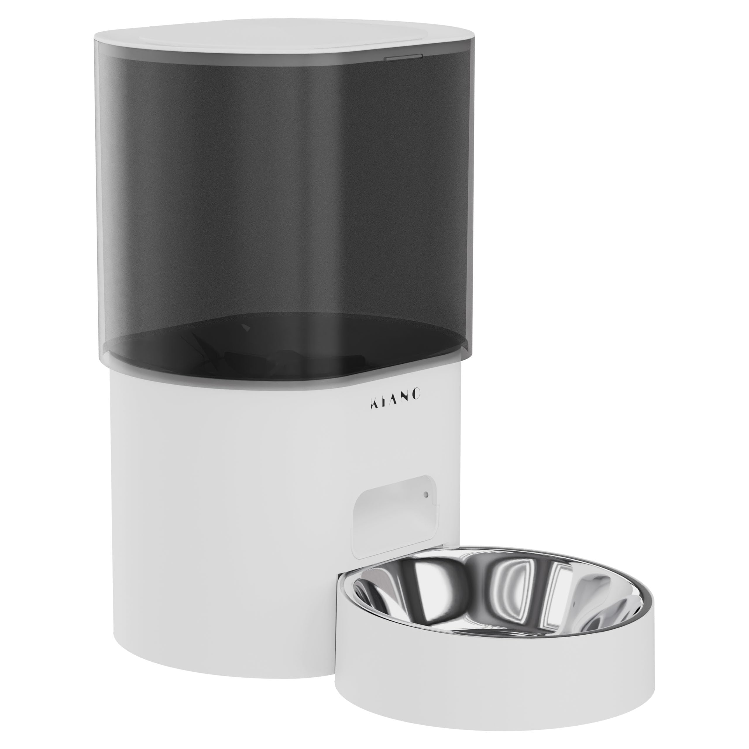 Kiano Astra - Distributore automatico di crocchette da 3 l, per gatti e cani piccoli, fino a 10 pasti al giorno, app smart life, programmazione porzioni, registrazione vocale