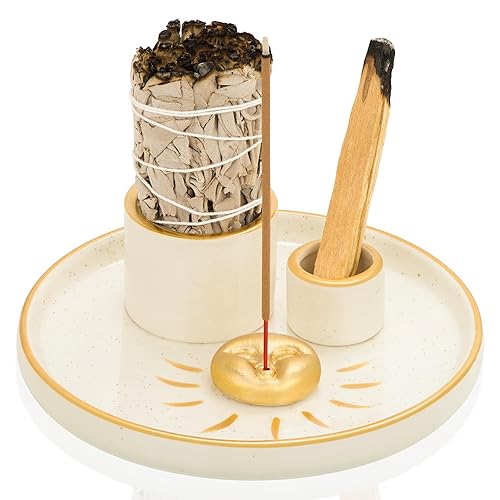 ZenBless Multifunction Incense and Candle Holder