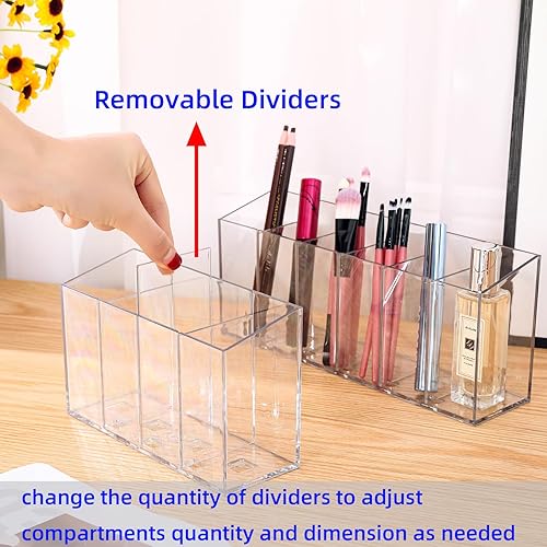 Miniatura 3 de Lazy Susan - Juego de 2 organizadores de tocadiscos Lazy Susan, organización y almacenamiento de despensa + 1 soporte para bolígrafos, soporte para