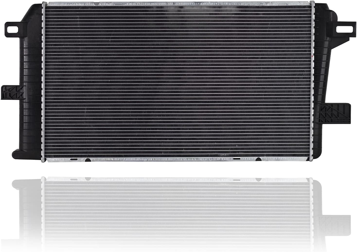 Radiator - Pacific Best Inc. Compatible/Replacement for 2510 01-05 Chevrolet Silverado GMC Sierra V8 6.6L Diesel - Plastic Tank, Aluminum Core, 2-Row