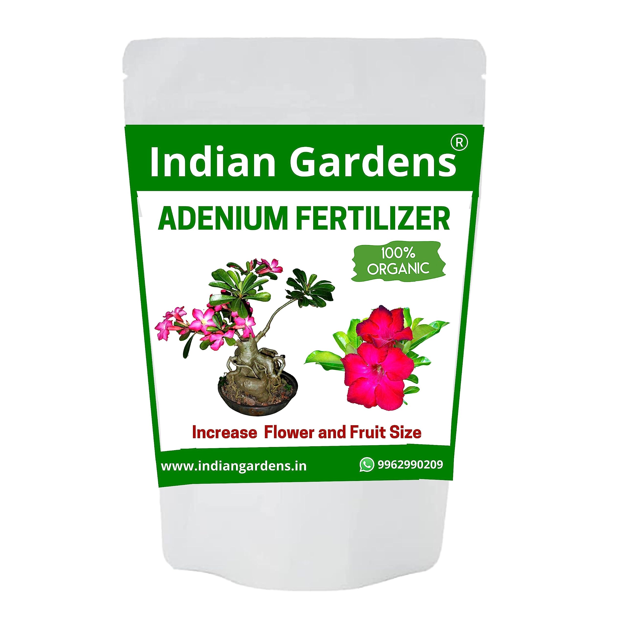 Indian Gardens - Adenium Fertilizer Powder For Plant - 1 Kg (B0CBVK951G) Amazon Price History, Amazon Price Tracker