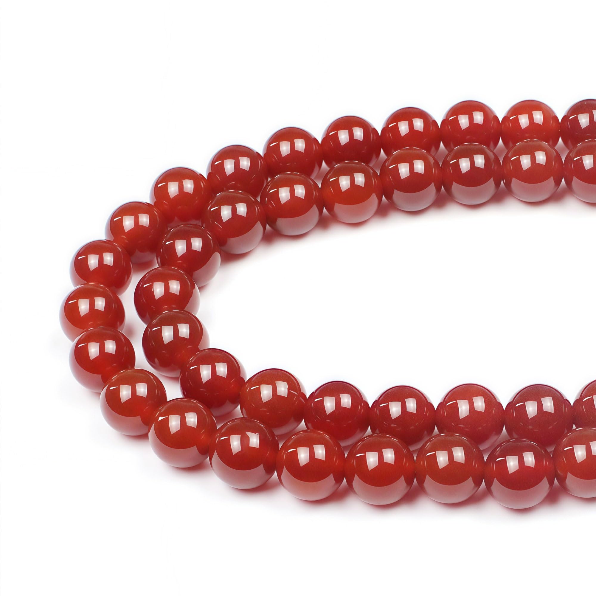 MJDCB 10mm 35 piezas Cuentas de Piedra Turquesa Redondas Sueltas Piedras Semipreciosas para Hacer Joyas Pulseras Collares — view 34