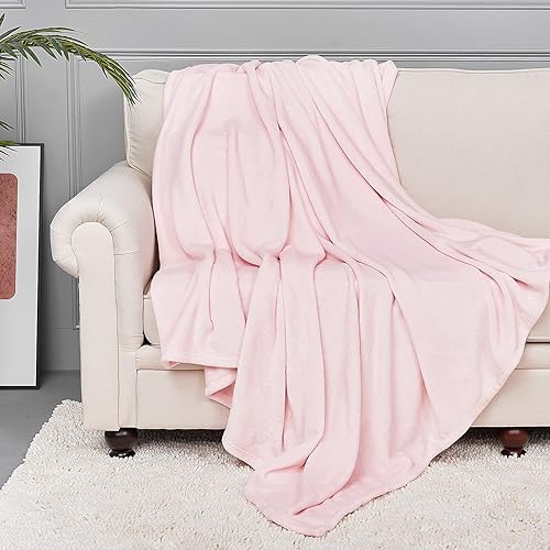 StangH Mantas de vellón para bebé, tamaño individual, manta de franela súper suave y acogedora para sofá, manta de cama ligera y mullida, manta de