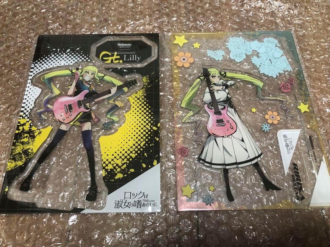 Rock is a Lady's Favorite Ririsa Suzunomiya Melon Books Bonus Acrylic Stand Rock is a Lady's Modesty