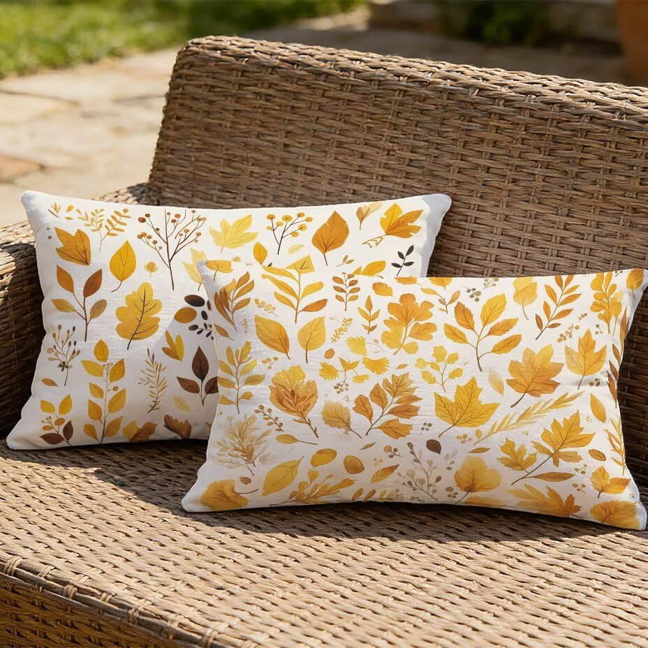 Texture lin haut de gamme coussin extérieur étanche orange 60x80