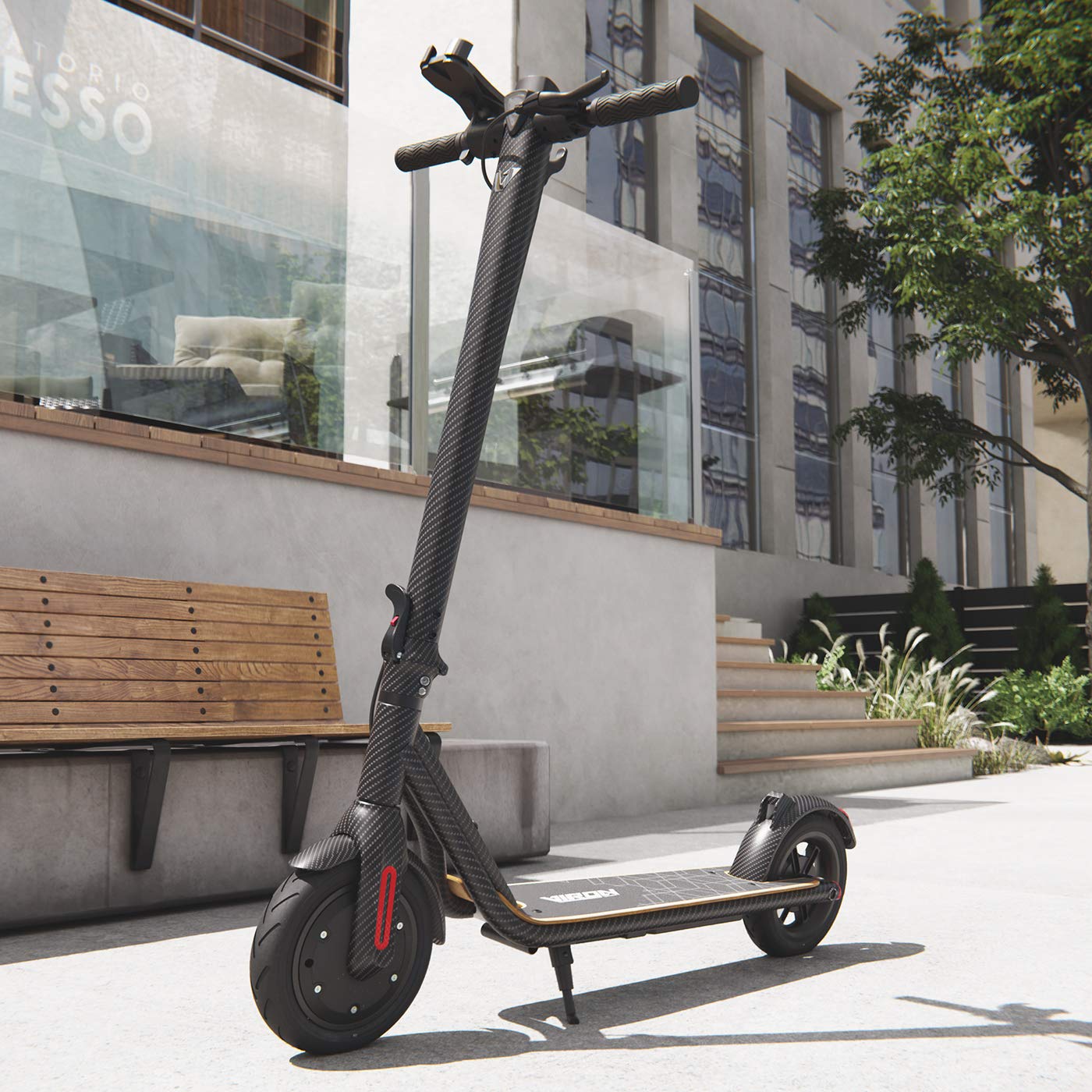 E-Scooter mit Straßenzulassung Elektro Scooter ABE Aluminium Elektroroller Faltbar Roller EScooter eKFV Zulassung Führerscheinfrei