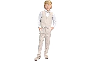 Trajes de graduación para niños: conjunto de 4 piezas de traje formal...