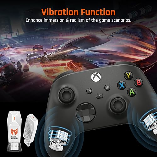 Miniatura 5 de Controller Adapter, BIGBIG WON Wireless USB Adapter for XboxOne XSXboxSeries XSXbox Elite Series 2PS4PS5Switch, Console Adapter for
