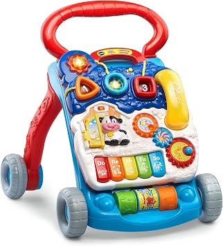 VTech Sit-to-Stand Learning Walker (Frustration Free Packaging), Blue