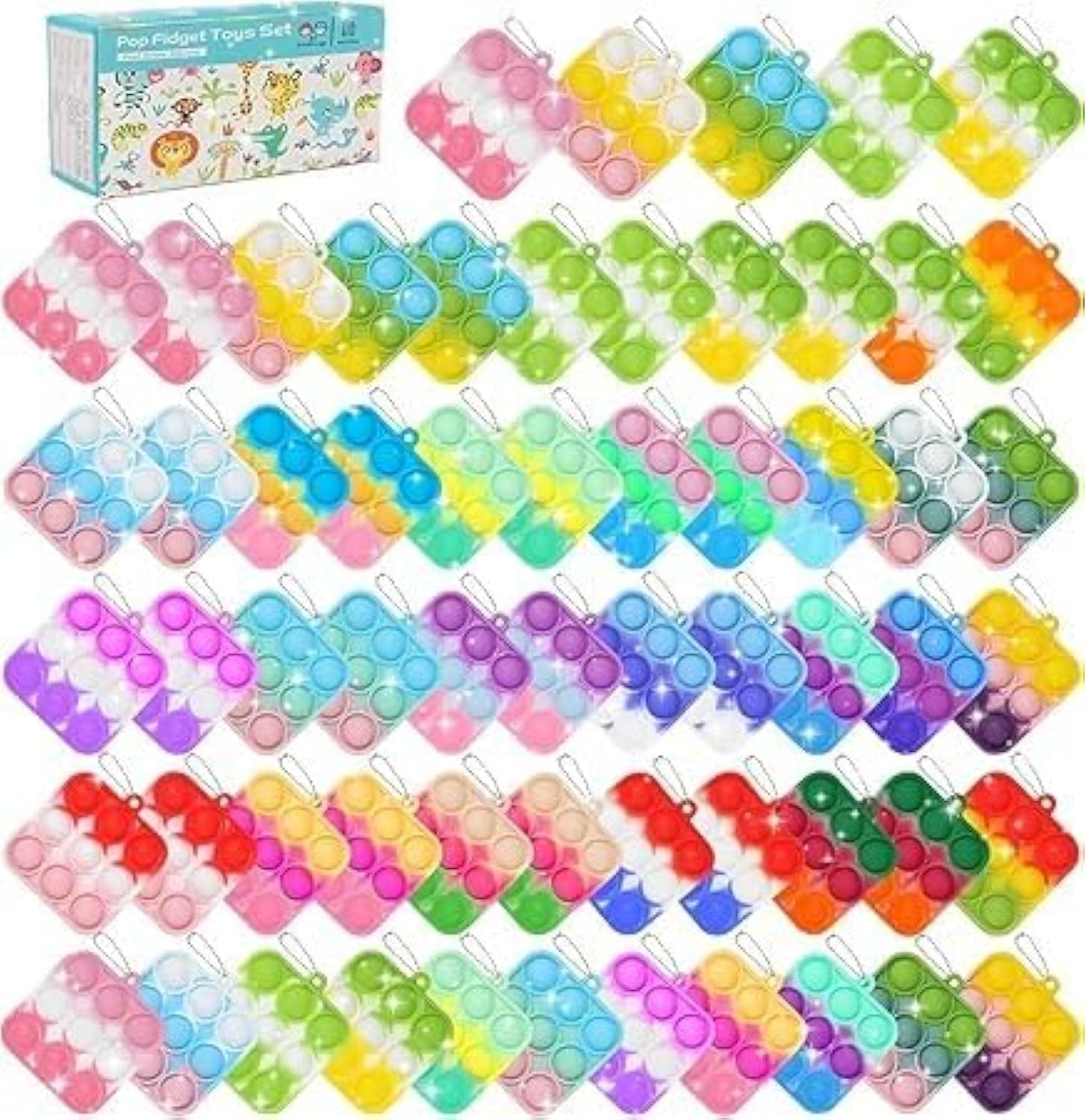 BeyondLuv Party Favors For Kids Birthday- 30Pcs POP Toys Boys Girls Party Favors Mini Return GiftsGiveaways Party Favours Return gift