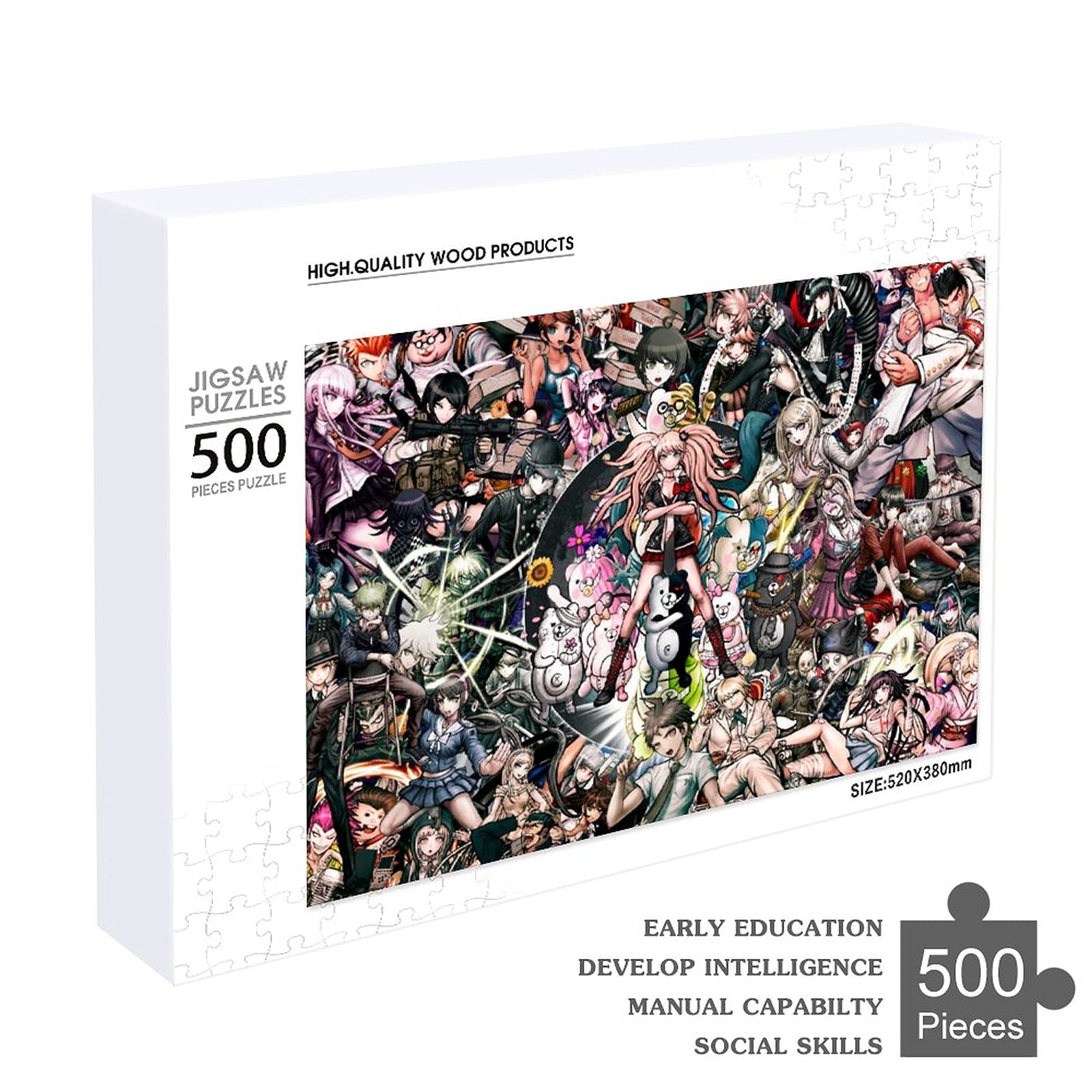 Amazon.co.jp: ダンガンロンパ 1000ピース 500ピース 子供用知育玩具