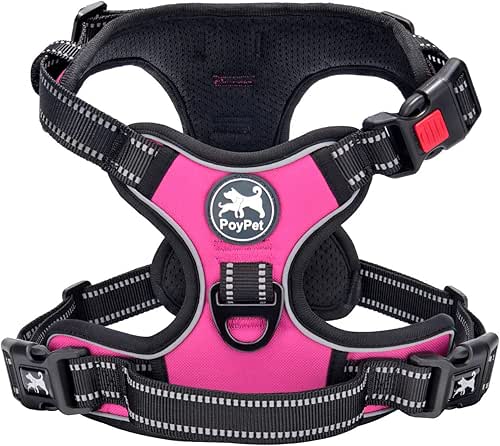PoyPet No Pull Dog Harness, No Choke Front Lead Dog