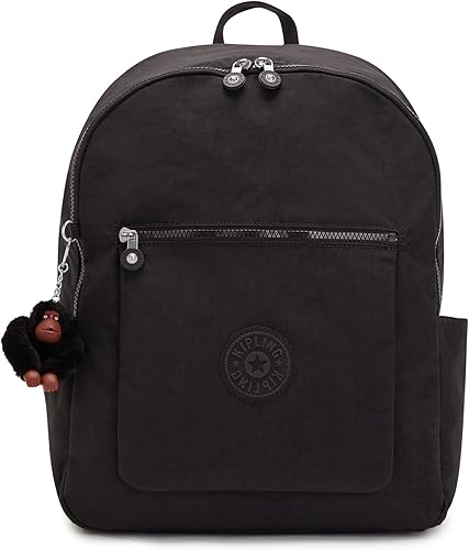 Kipling Mochila Chuwy para mujer, ligera, compacta, elegante, bolsa, Negro Tonal, Mochila Chuwy para mujer, ligera, compacta, elegante, bolsa