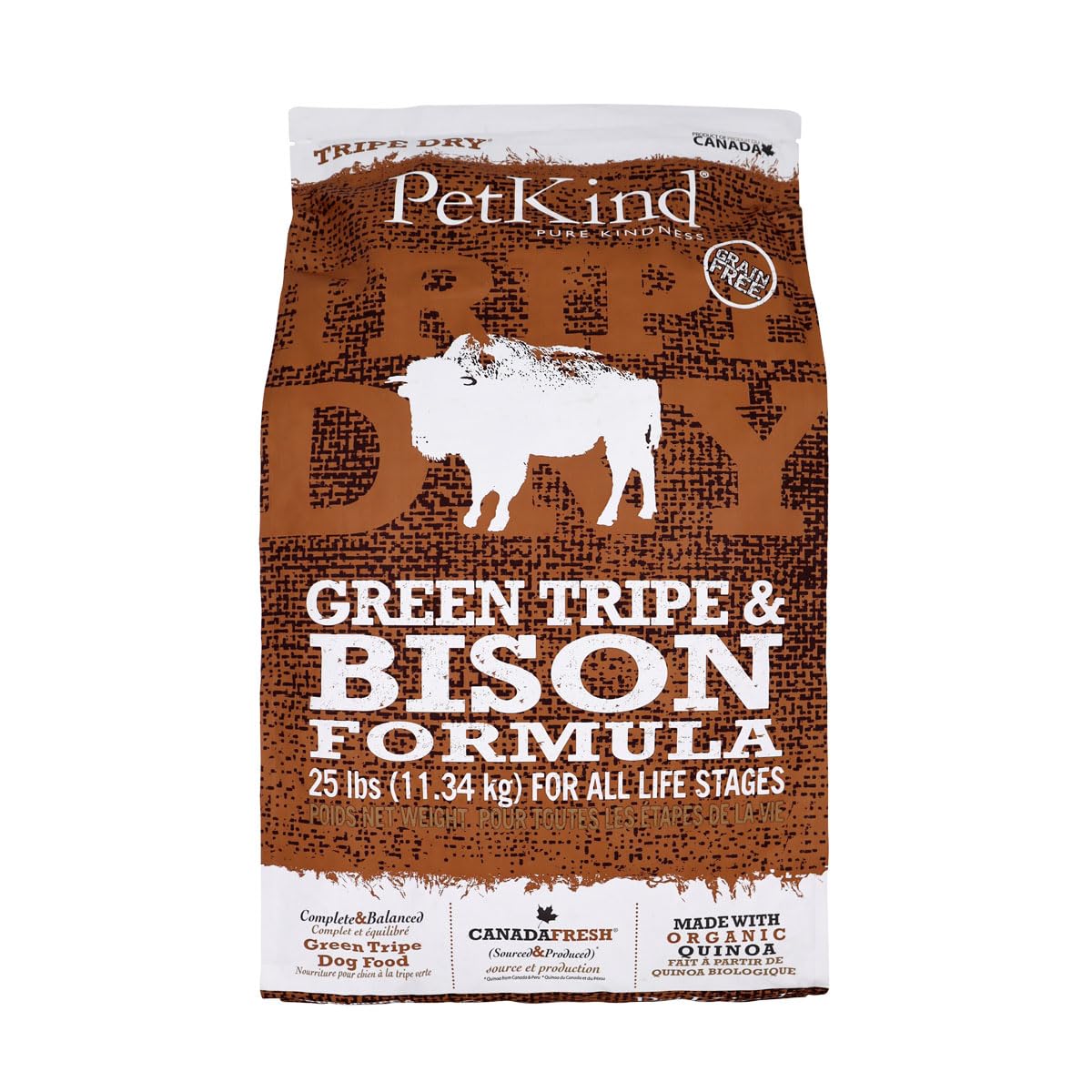 Dry Formula - Tripe/Bison - 25