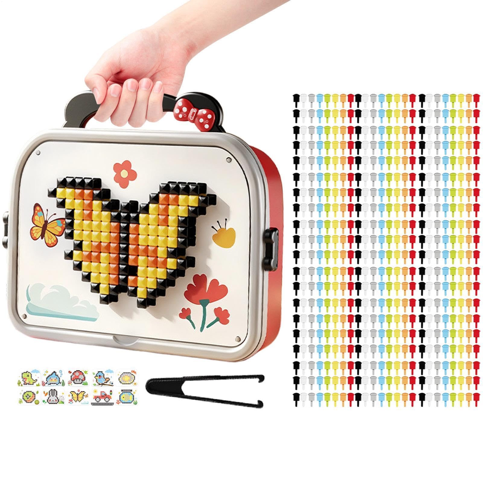 Creative Educational Mushroom Nail Peg Board