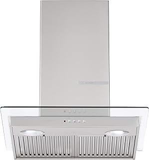 Bosch 60cm Chimney DWG068D50I, 350W Powered Motor, Baffle Filters, Push Control, Stainless steel