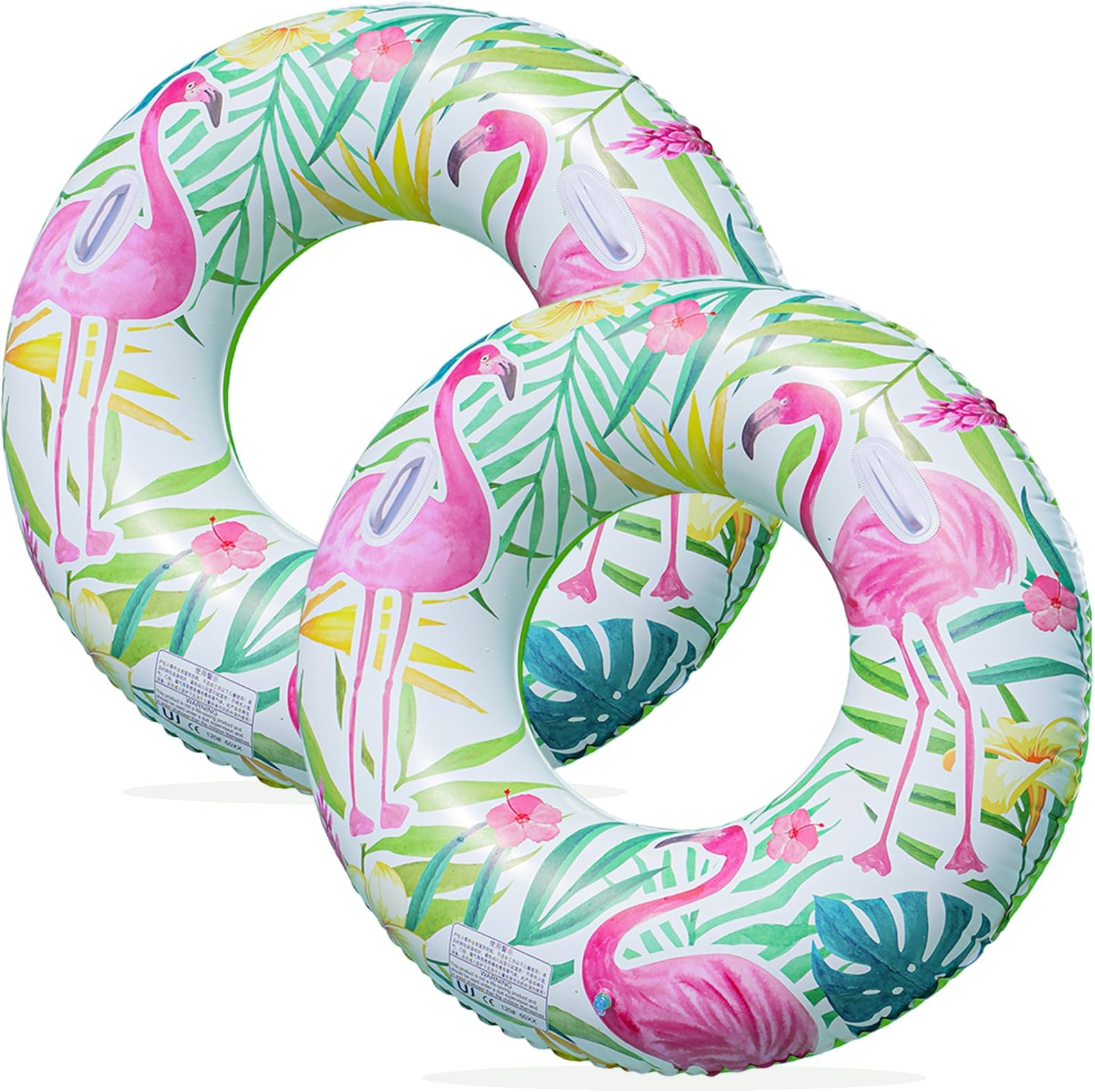 Inflatable Pool Floats Adults - Pool Floaties Raft Ring Pool Tubes Swim Rings Inflatable Pool Float for Swimming Pool Party Lake Beach Adults