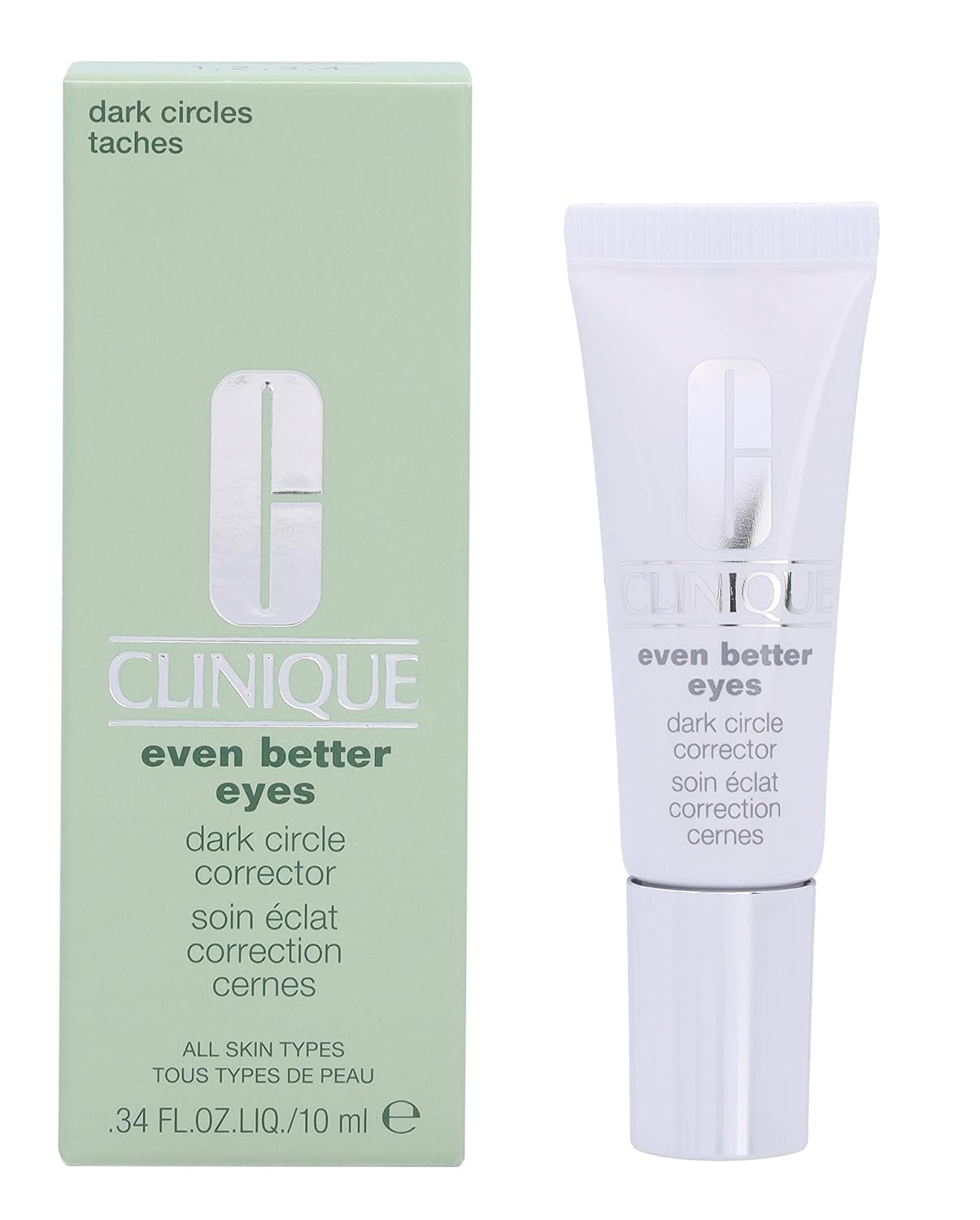 Clinique Even Better Eyes Dark Circle Corrector for Unisex, All Skin Types, 0.34 Ounce