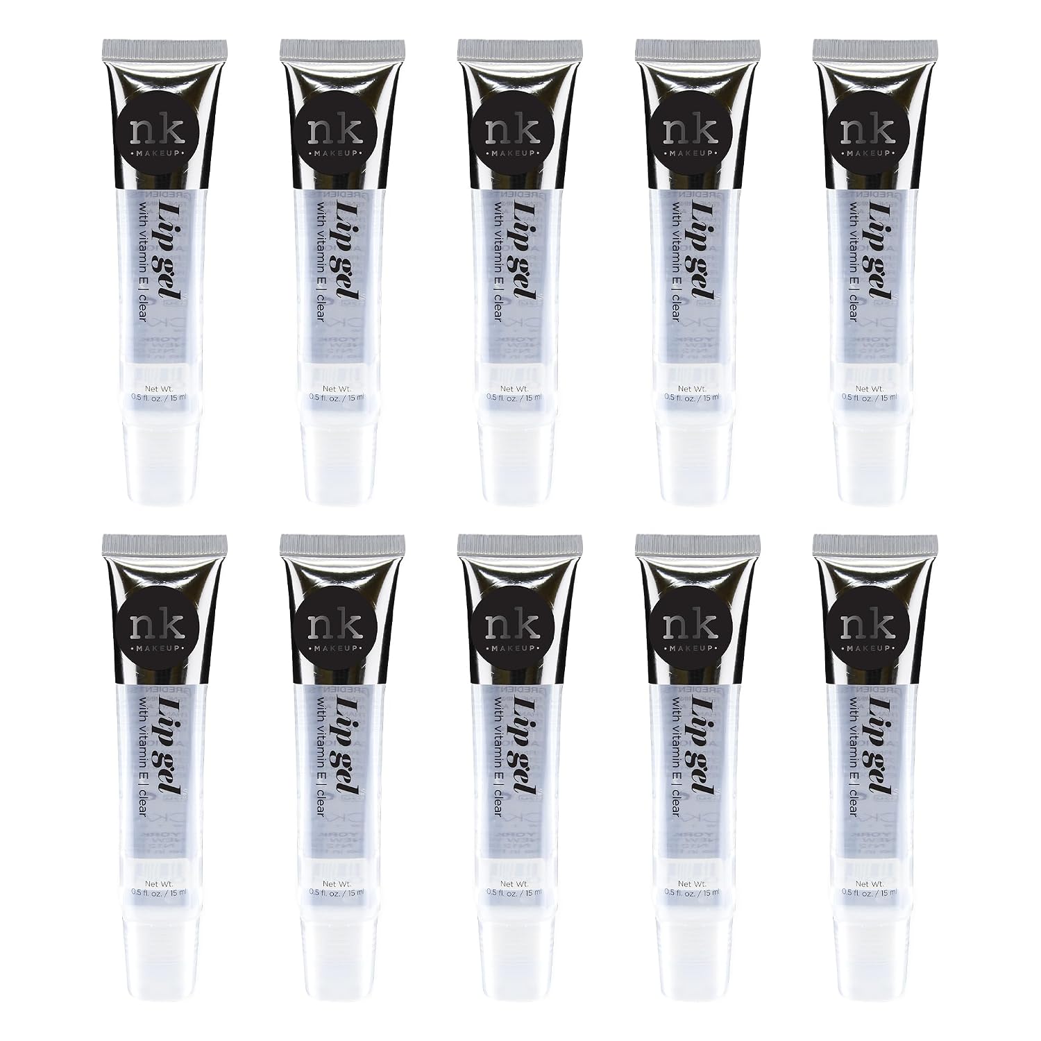 NICKA K NEW YORK Lip Gel, Hydrating, Lightweight, Glides on Effortlessly, Non Sticky Finish Lip Gel Colors