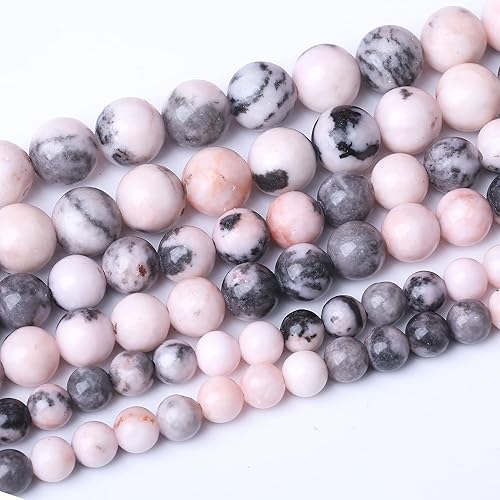 Miniatura 13 de Cuentas redondas sueltas de obsidiana negra de 0.236 pulgadas, cuentas de gemas naturales, cuentas de piedra energética de cristal para hacer joyas