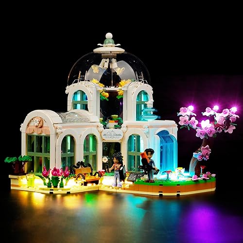Rorliny Kit de luz LED para Lego Friends Botanical Garden 41757, kit de iluminación creativa compatible con Lego 41757 (solo luces, sin juego de