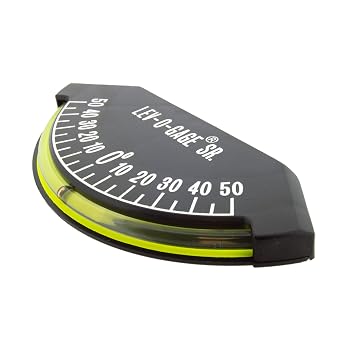 Sun Company Lev-o-gage Sr. Marine - Heel-Angle Clinometer for Boats and Marine Vessels | Measures Incline from -50 to 50 Degrees