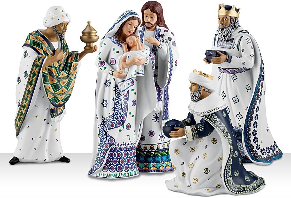 Hawthorne Village Polish Nativity Set Silent Night Home